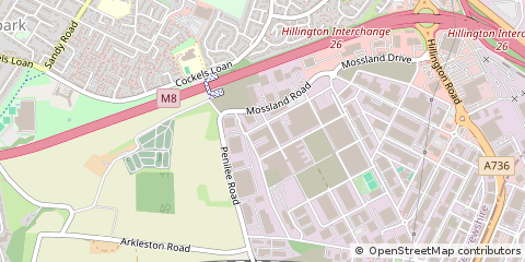 Map of Glasgow