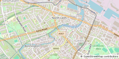 Map of Edinburgh
