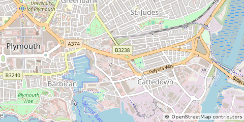 Map of Plymouth