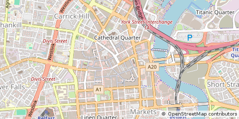 Map of Belfast