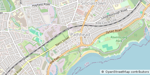 Map of Fife