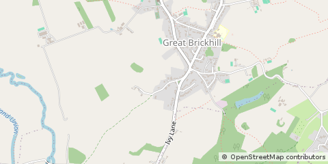 Map of Milton Keynes, Buckinghamshire