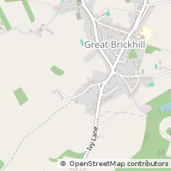 Map of Milton Keynes, Buckinghamshire