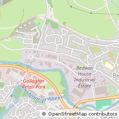 Map of Caerphilly