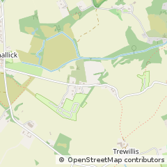 Map of Helston, Cornwall