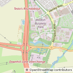 Map of Boldon Colliery