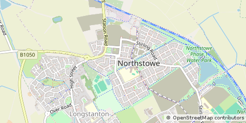 Map of Cambridge, Cambridgeshire