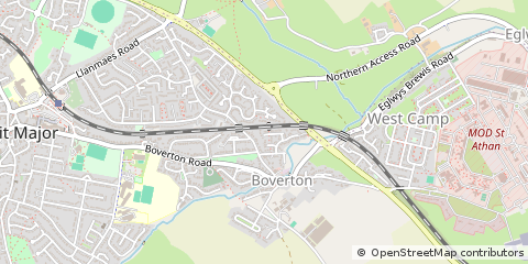 Map of Llantwit Major