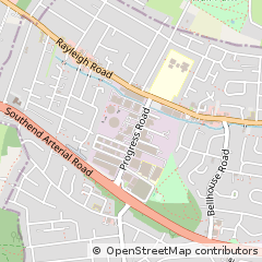 Map of Leigh-on-SEA, Essex