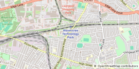 Map of Liverpool