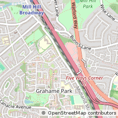Map of London, Middlesex