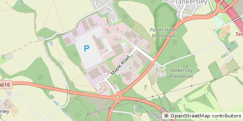 Map of Barnsley