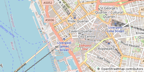 Map of Liverpool