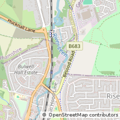 Map of Nottingham