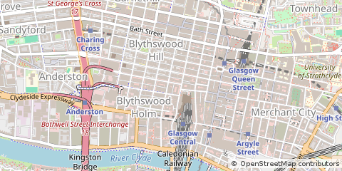 Map of Glasgow