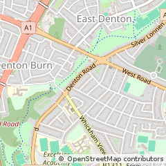 Map of Newcastle Upon Tyne