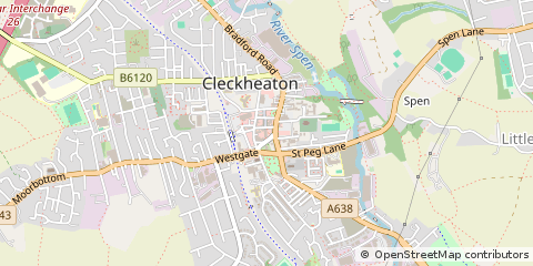 Map of Cleckheaton
