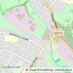 Map of Longton, Stoke on Trent