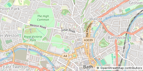 Map of Bath
