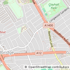 Map of Ilford