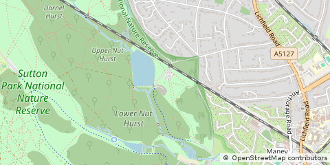 Map of Sutton Coldfield