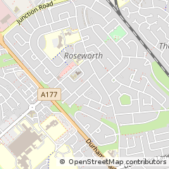 Map of Stockton-on-Tees