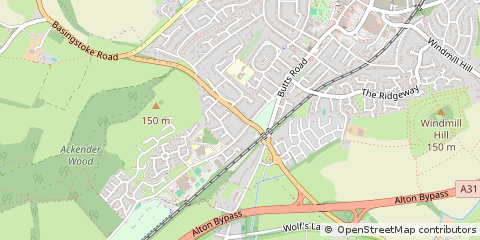 Map of Alton