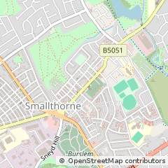 Map of Stoke-on-Trent