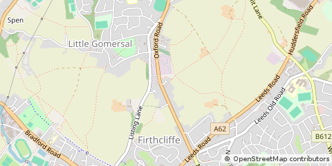 Map of Cleckheaton