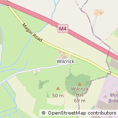 Map of Caldicot