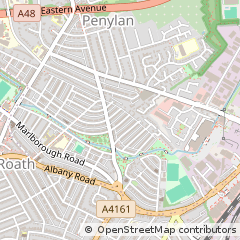 Map of Cardiff