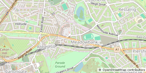 Map of Edinburgh