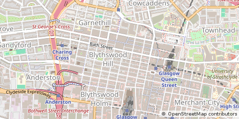 Map of Glasgow
