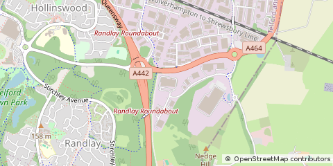 Map of Telford