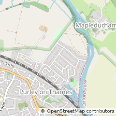 Map of Reading, Berkshire