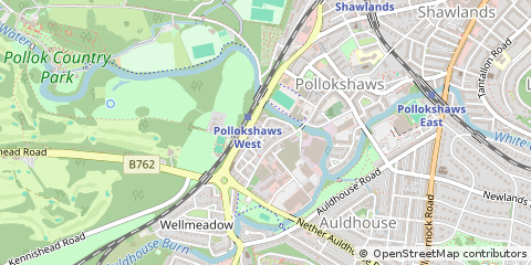 Map of Glasgow