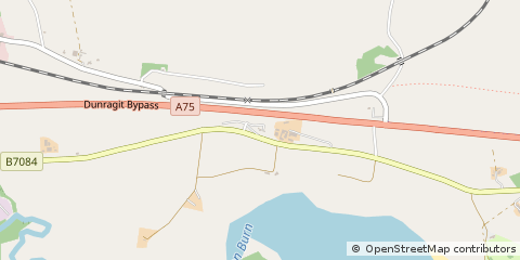 Map of Stranraer