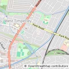 Map of Timperley, Cheshire