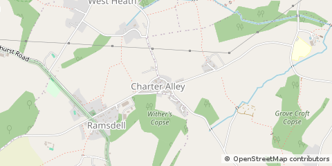 Map of Tadley, Berkshire
