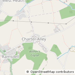 Map of Tadley, Berkshire