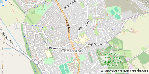 Map of Derby