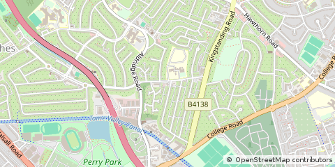 Map of West Midlands