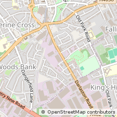 Map of Wednesbury, West Midlands
