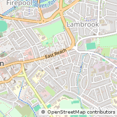 Map of Taunton, Somerset