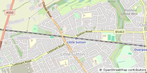 Map of Ellesmere Port
