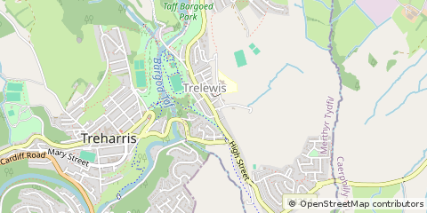 Map of Treharris