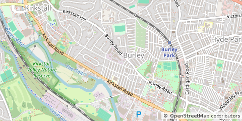 Map of Leeds