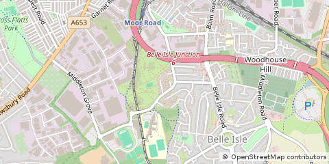 Map of Leeds
