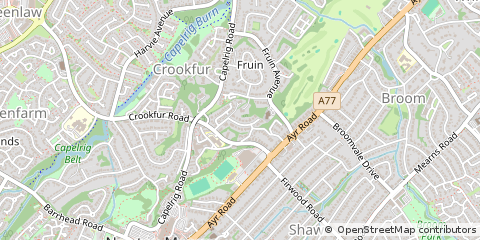 Map of Glasgow