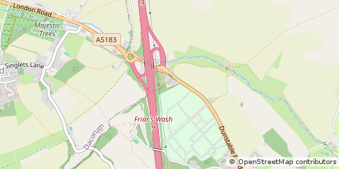Map of ST Albans, Herts